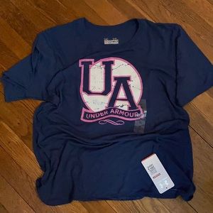 Woman’s NWT Under Armour short sleeve size XL